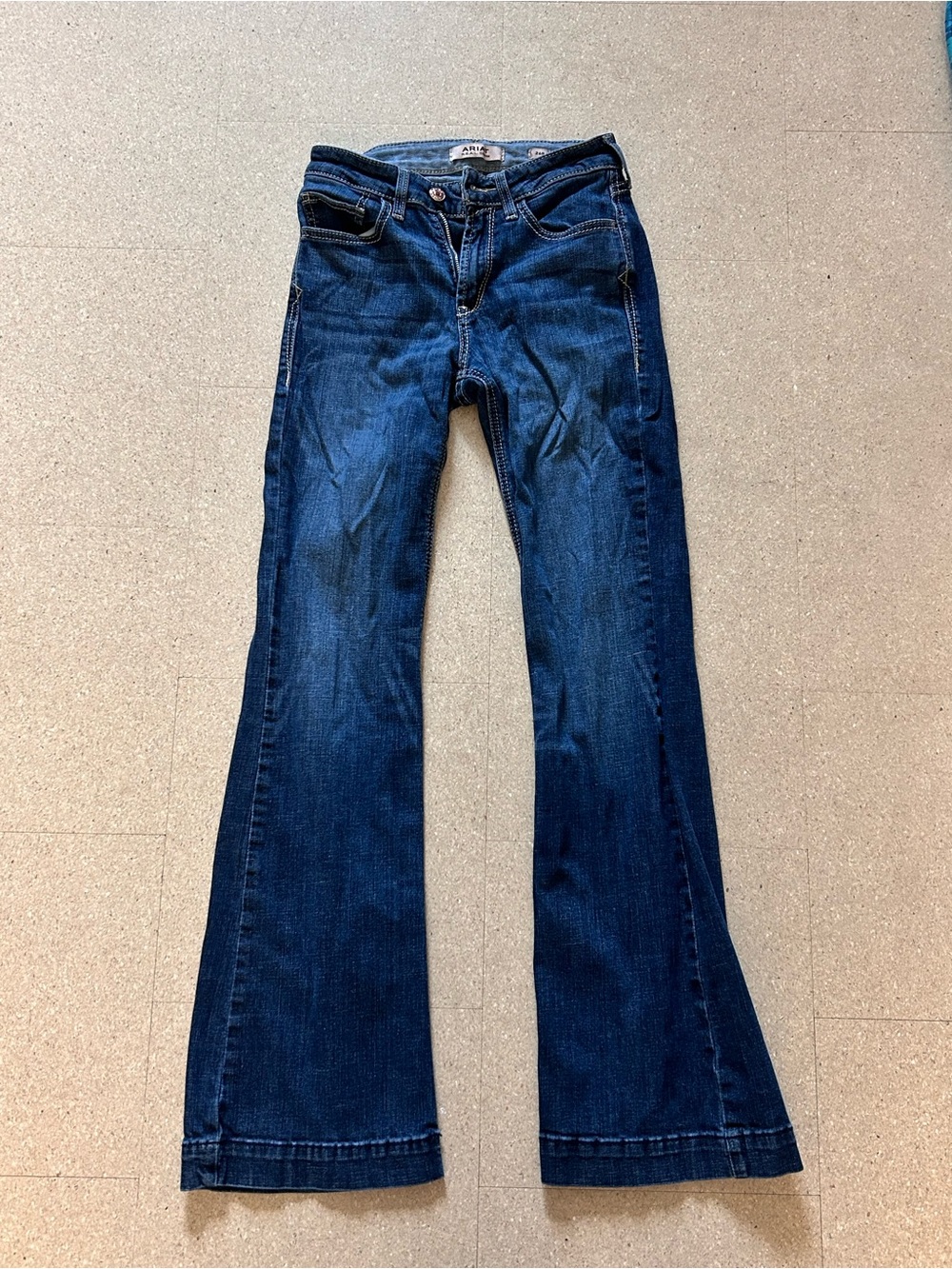 Ariat Women's Dark Blue Boot Cut Jeans